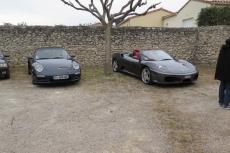 Porsche 911 2010, Ferrari Roma 2007
