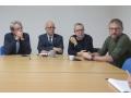 Alain Milon, Lucien Stanzione, Jean-Baptiste Blanc et Thierry Vaute.
