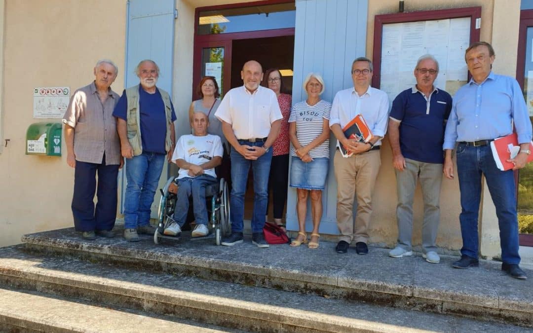 TOURNÉE PRÉ-SÉNATORIALE POUR JEAN-BAPTISTE BLANC
