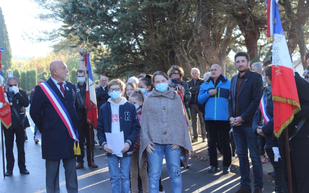 FORTE MOBILISATION À LA COMMÉMORATION DE L’ARMISTICE