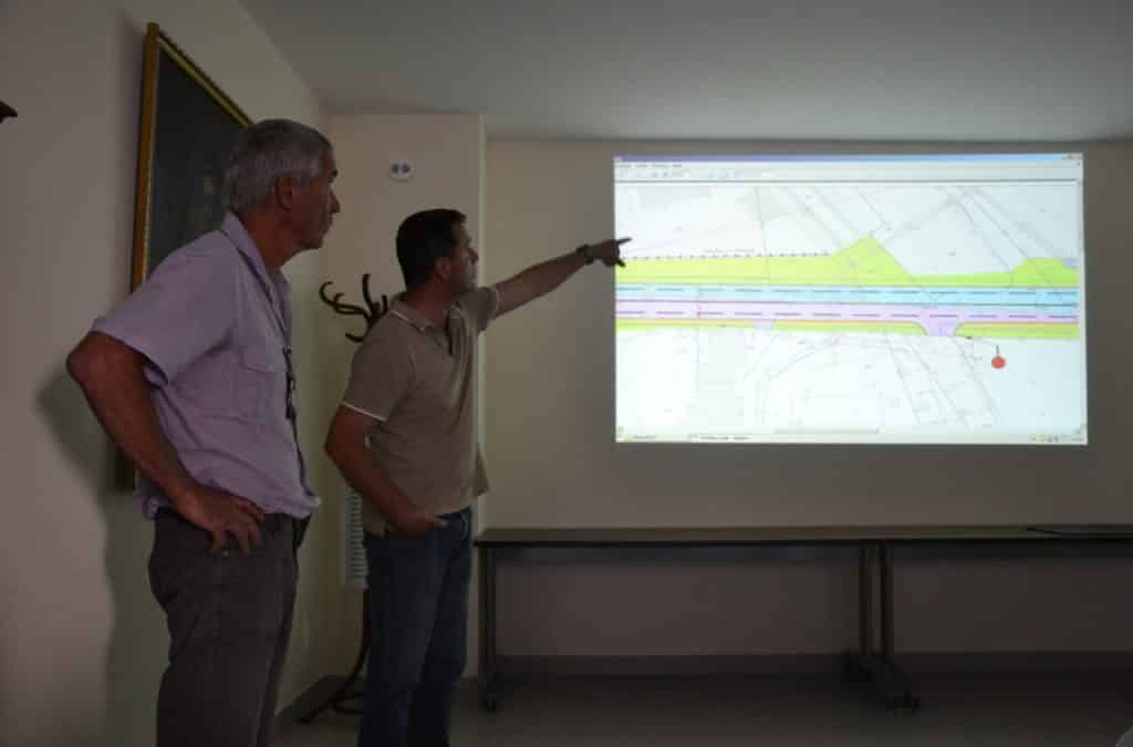 LES TRAVAUX DE LA RD7 ONT ETE PRESENTES AUX RIVERAINS