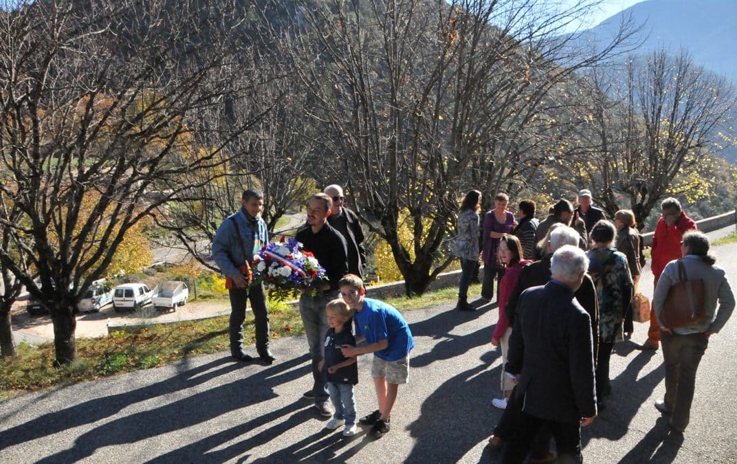 COMMEMORATIONS DE L&rsquo;ARMISTICE DANS LA VALLEE DU TOULOURENC