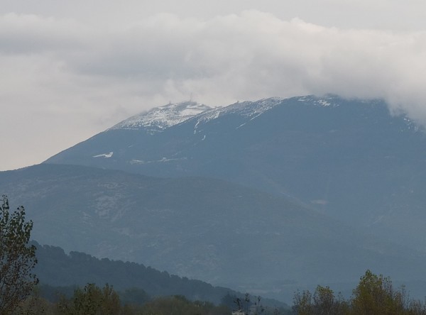 Première neige sur le Ventoux