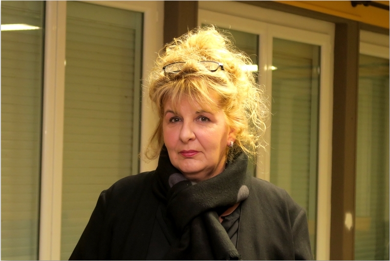 Florence Bertrand, maire du Crestet