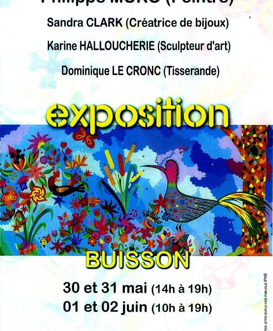 ART ET ARTISANAT S’EXPOSENT BIENTÔT