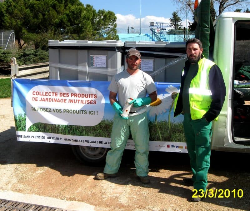 COLLECTE DES PEINTURES ET PESTICIDES