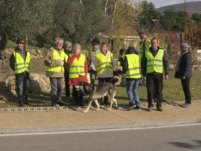 GILETS JAUNES : MANIF PRÉVUE À VAISON