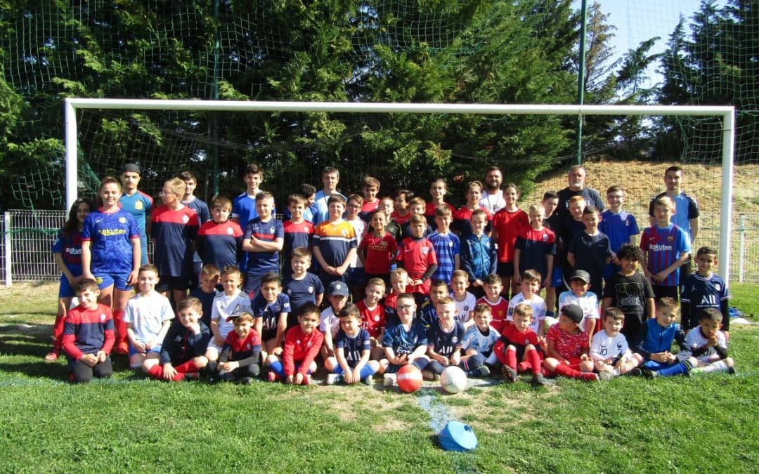 BEAU SUCCÈS DU STAGE « FOOT ENFANTS »