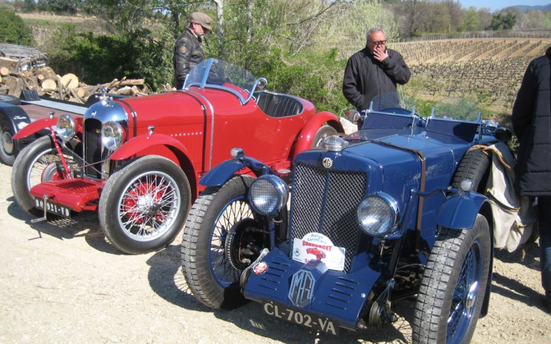 LE RALLYE LES TRAPADELLES A FAIT ETAPE AU FAUCON DORE