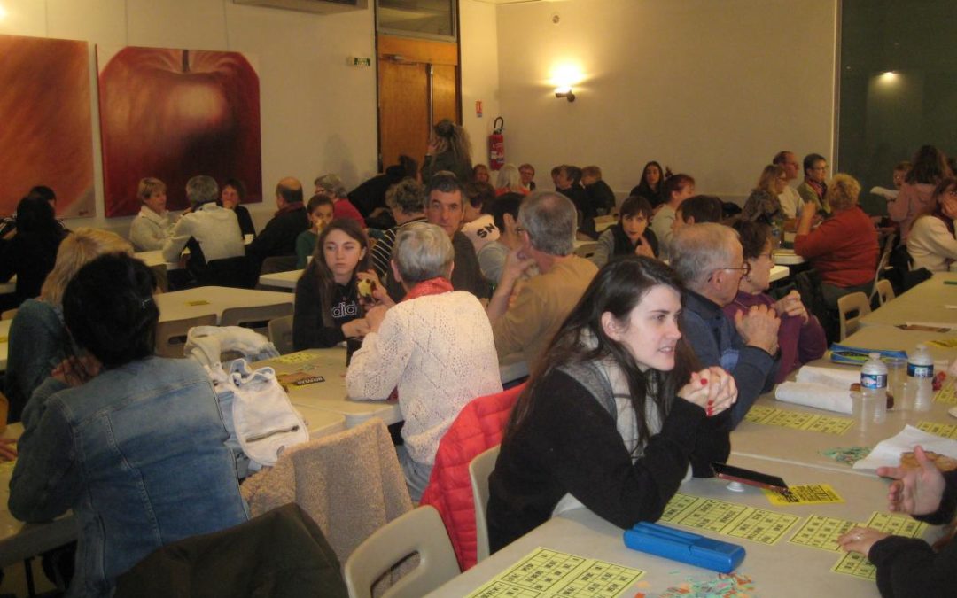 CARTON PLEIN POUR LE LOTO DE L&rsquo;APE