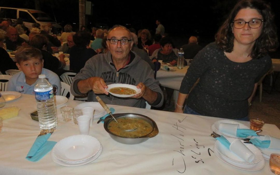 PRÈS DE 300 CONVIVES POUR LA SOUPE AU PISTOU