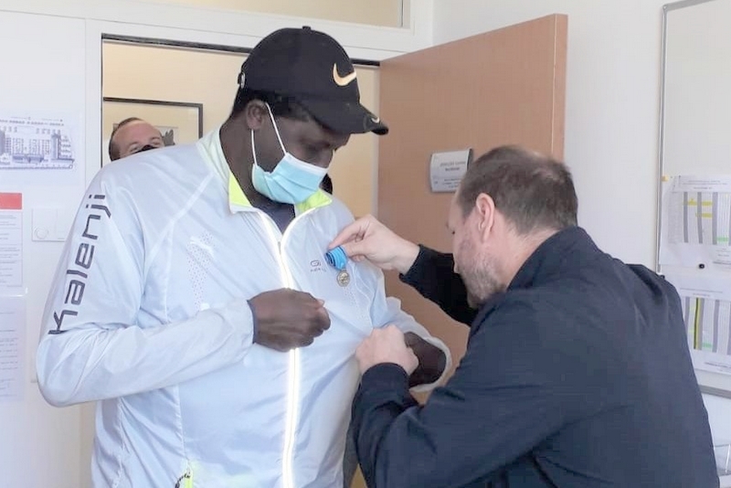 DRAMANE DIAO MÉDAILLÉ