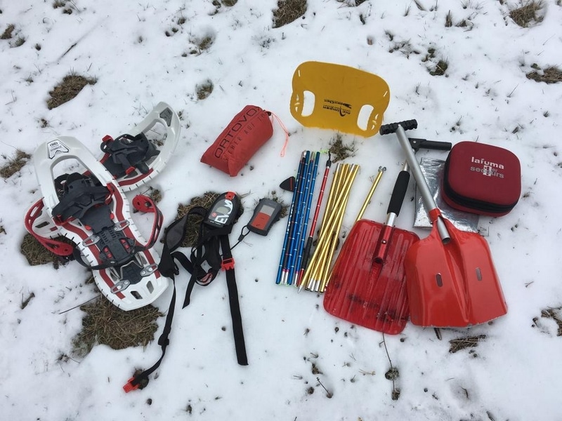 FORMATION À LA DÉTECTION DE VICTIME D&rsquo;AVALANCHE