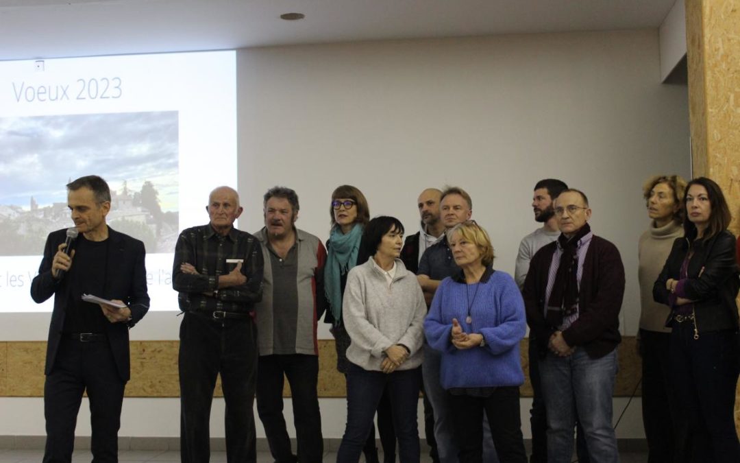 UN DIAPORAMA POUR LES VŒUX DU MAIRE, UNE PREMIÈRE POUR LES VILLADÉENNES ET VILLADÉENS