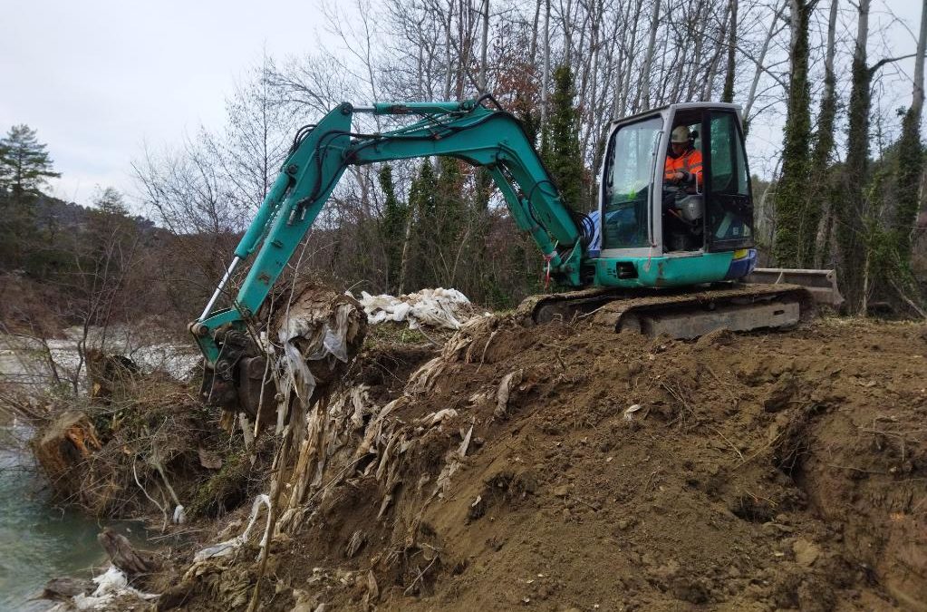 DÉMARRAGE DES TRAVAUX D&rsquo;URGENCE DANS LE TOULOURENC