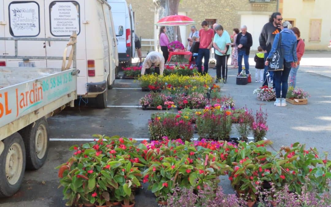 UN JOLI MARCHÉ AUX FLEURS