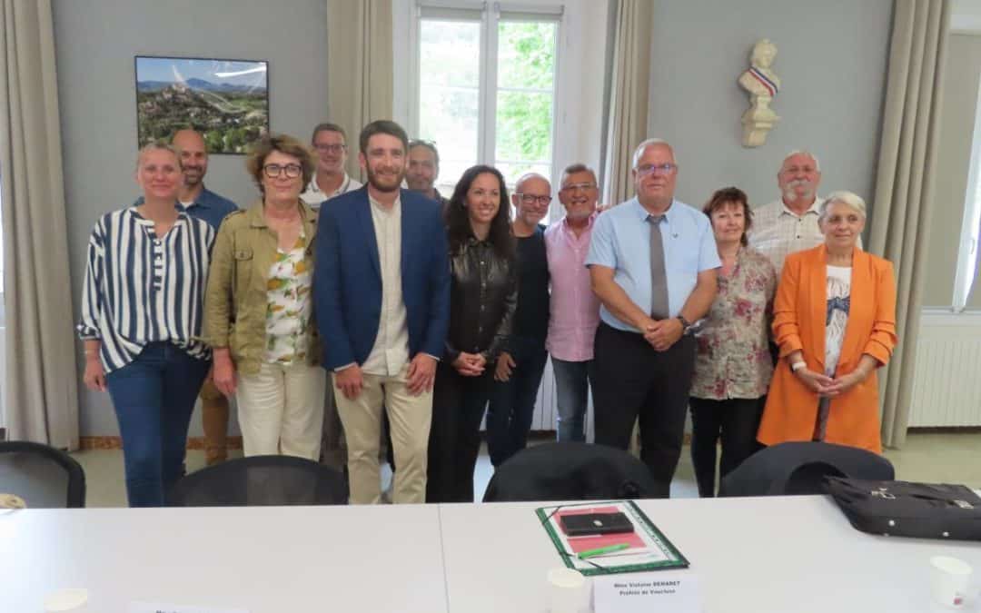 VISITE DE LA PRÉFÈTE ET DU SOUS PRÉFET