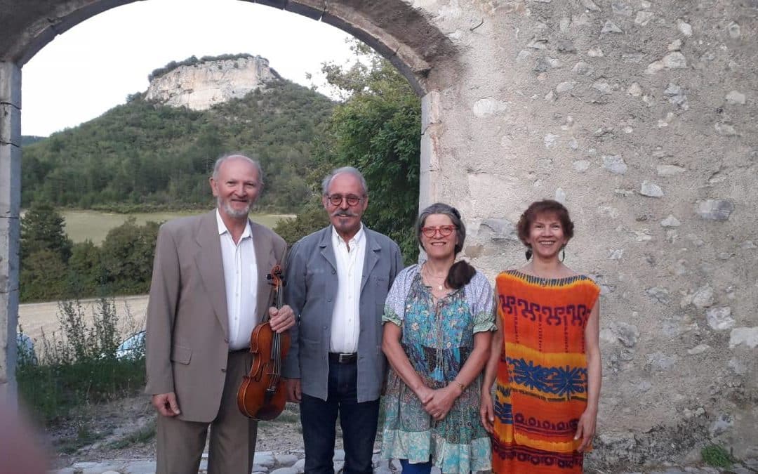 BEAU SUCCÈS POUR LA REPRISE DE « MUSIQUES DANS LA VALLÉE DU TOULOURENC »
