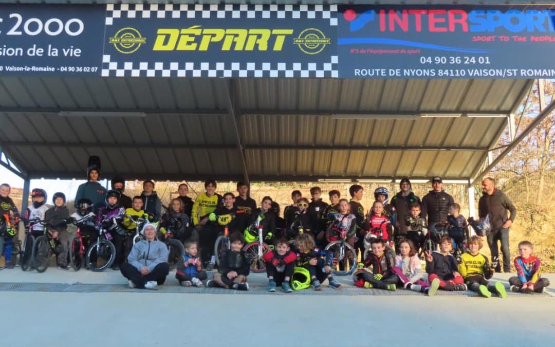 BELLE FIN D’ANNÉE POUR LE BMX CLUB ENTRECHALAIS
