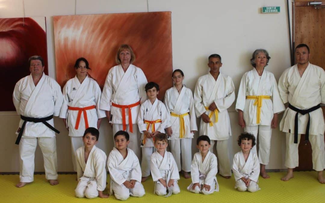 REPRISE DES COURS AU KARATÉ CLUB DU VILLAGE