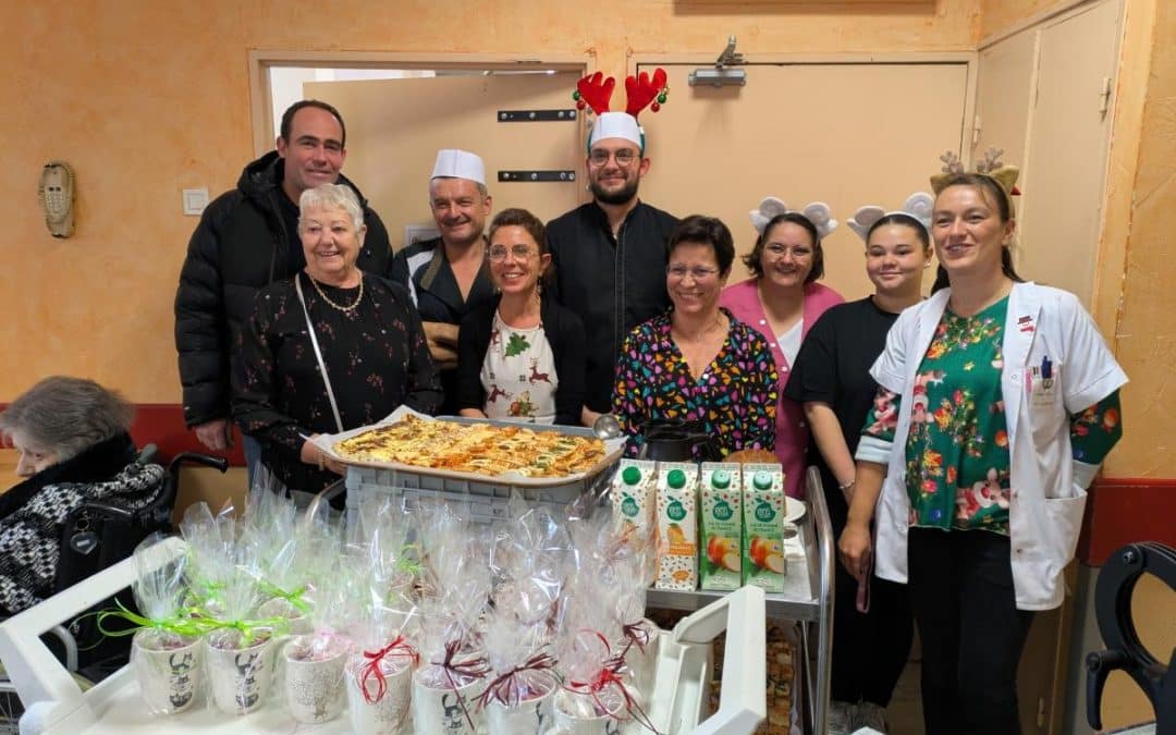 L&rsquo;EHPAD DE L&rsquo;OUSTALET EN FÊTE