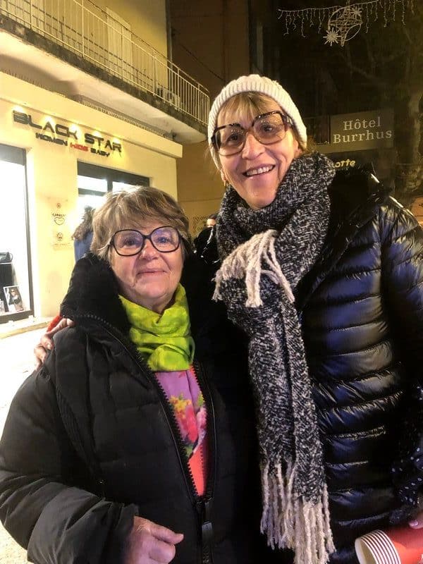 Laurence et Annick Rolland, les organisatrices de la soirée Laurence et Annick Rolland, les organisatrices de la soirée