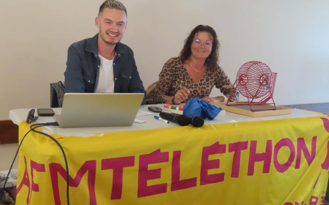 CARTON PLEIN POUR LE LOTO DU TÉLÉTHON
