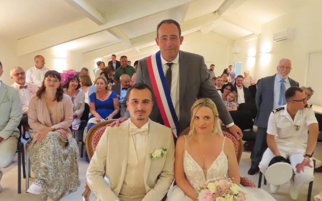 PREMIER MARIAGE DANS LA CHAPELLE NOTRE-DAME DU GROSEAU