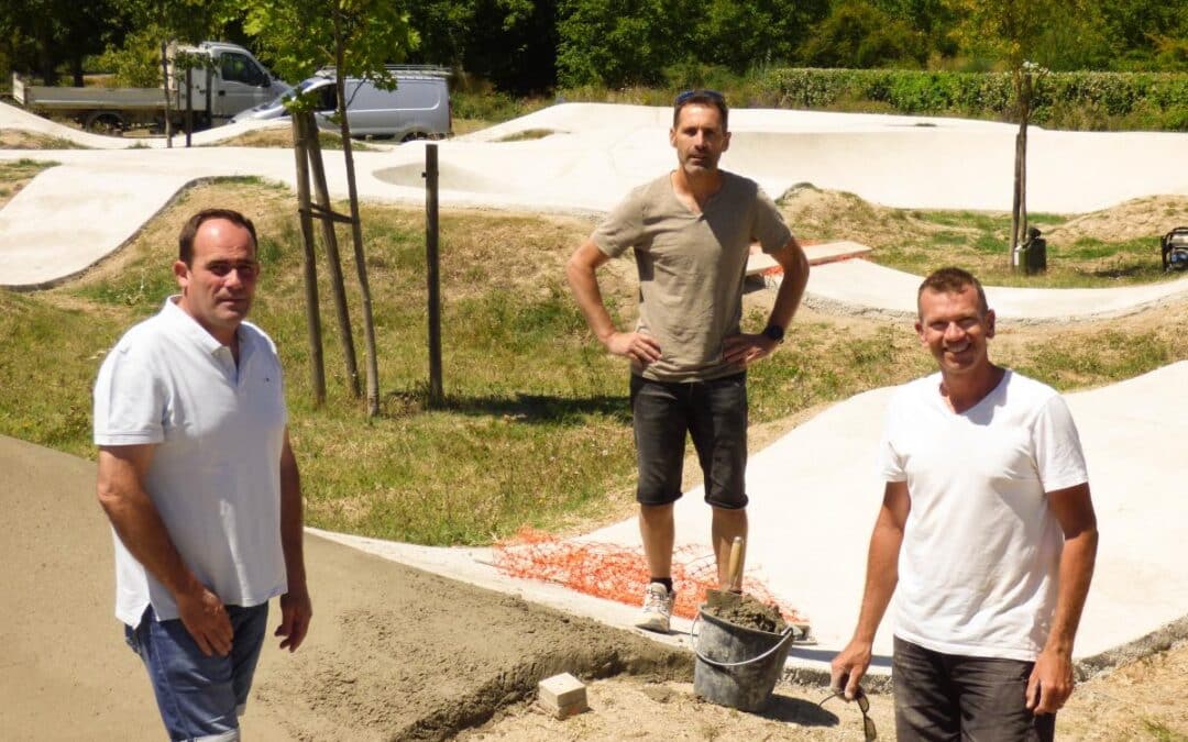 LE PUMP TRACK OPÉRATIONNEL