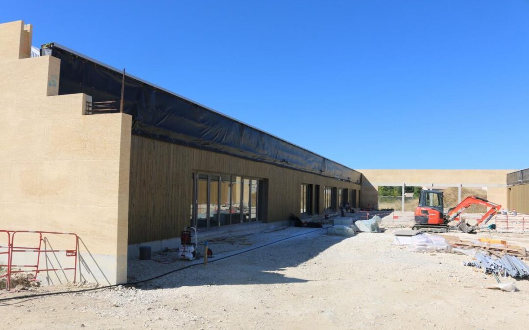 VISITE DU CHANTIER DU « PÔLE CULTURE JEUNESSE INTER-COMMUNAL »