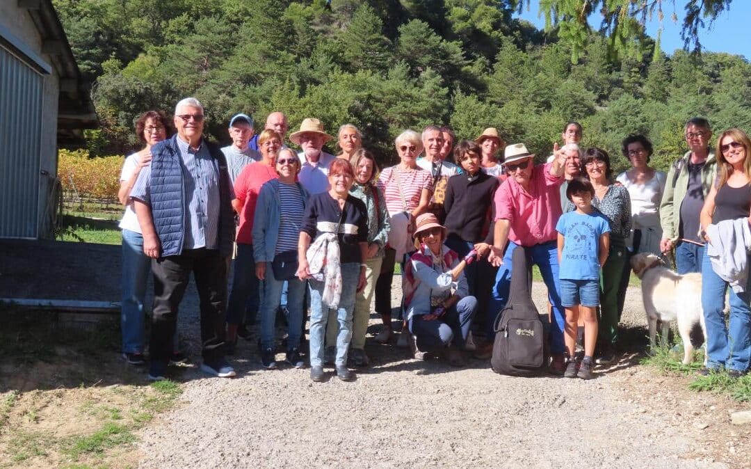 BALADE BUCOLIQUE AU DOMAINE CHAMP-LONG AVEC BERNARD SORBIER