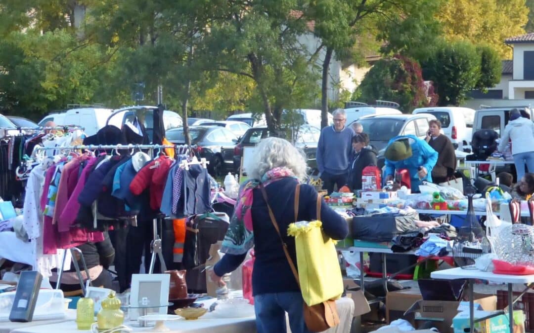 VIDE GRENIER RÉUSSI MALGRÉ LE FROID