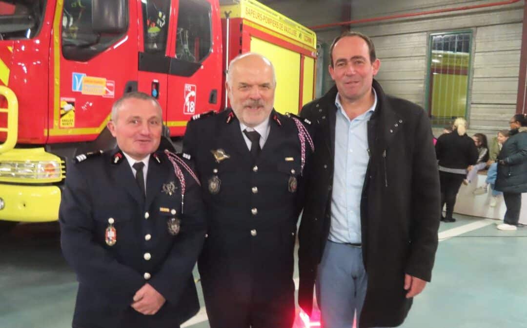 LA SAINTE BARBE FÊTÉE PAR LES POMPIERS