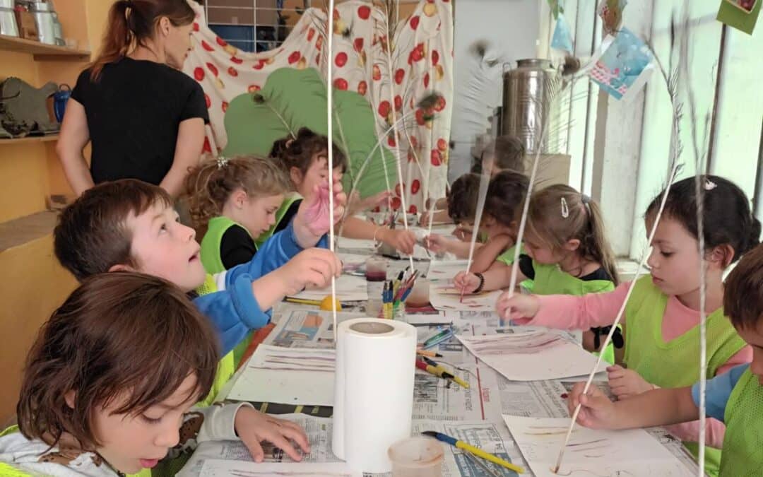 JOURNÉE  DE  DÉCOUVERTES  POUR LES ENFANTS DE MATERNELLE