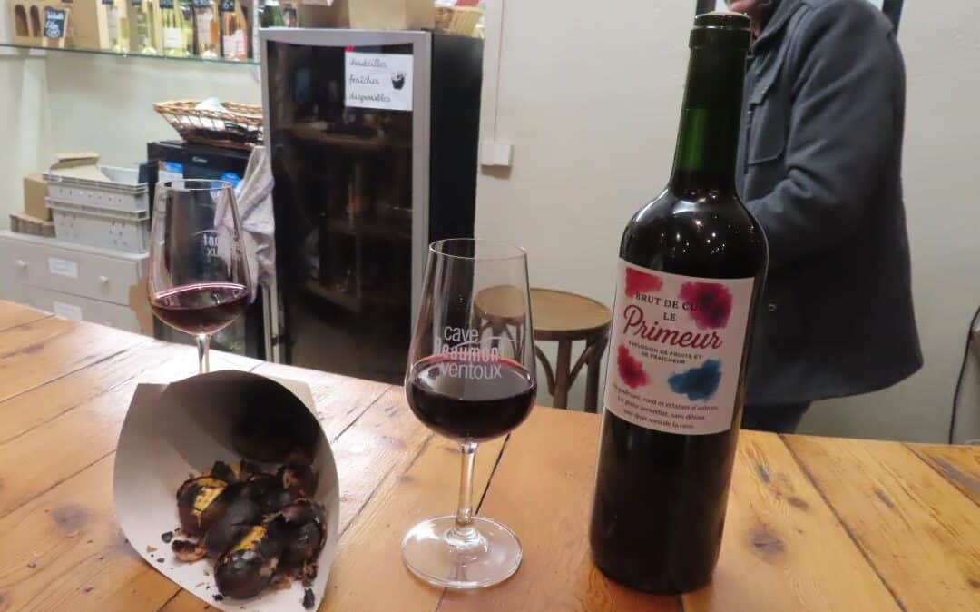 VIN PRIMEUR ET CASTAGNADE RAVISSENT LES PAPILLES