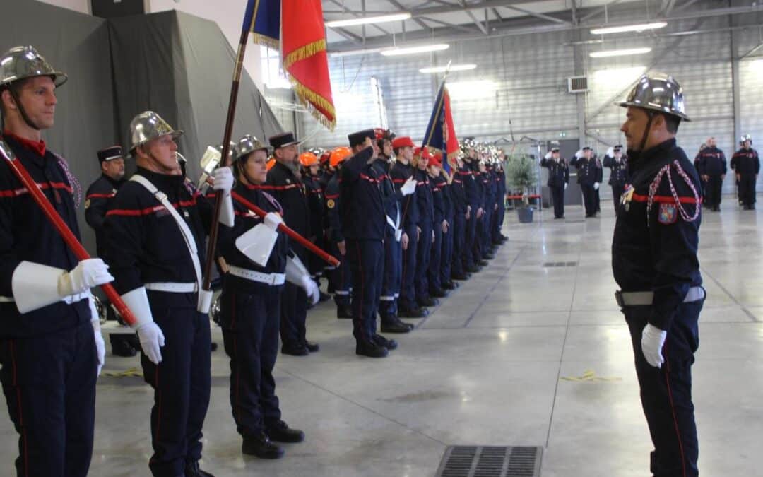 LES SAPEURS-POMPIERS ONT FÊTÉ LA SAINTE BARBE