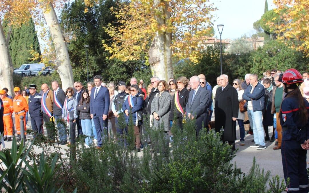 ÉMOUVANTE CÉLÉBRATION DU 107ème ANNIVERSAIRE DE LA SIGNATURE DE L’ARMISTICE