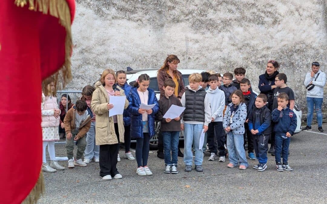 DE NOMBREUX VILLAGEOIS PRÉSENTS POUR LA COMMÉMORATION DU 11 NOVEMBRE 1918