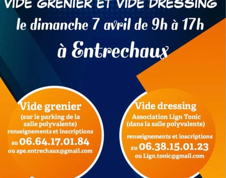 QUI VEUT S’INSCRIRE POUR LE VIDE DRESSING ET LE VIDE GRENIER ?