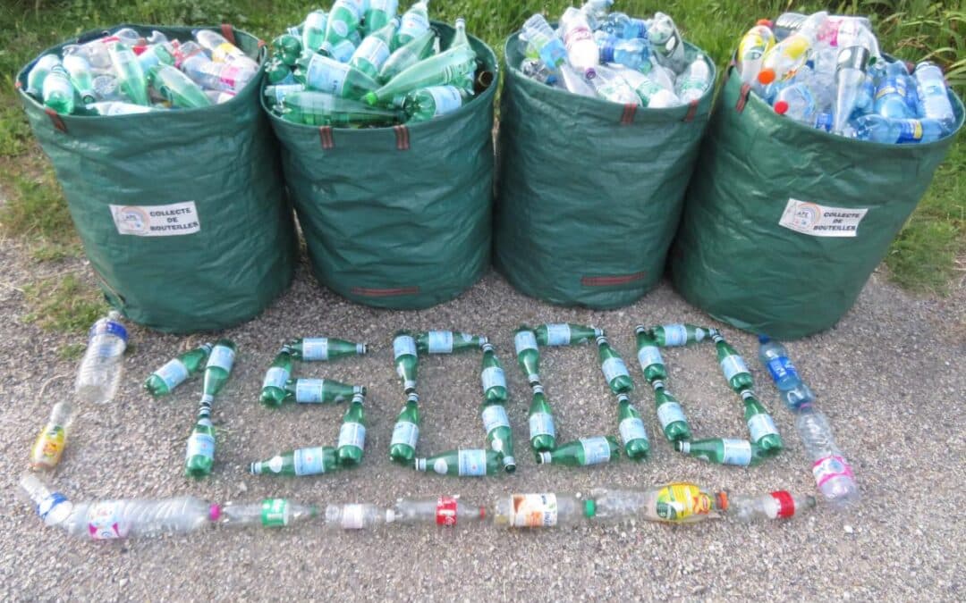 COLLECTE DE 15 000 BOUTEILLES PAR L&rsquo;APE MALAUCÈNE