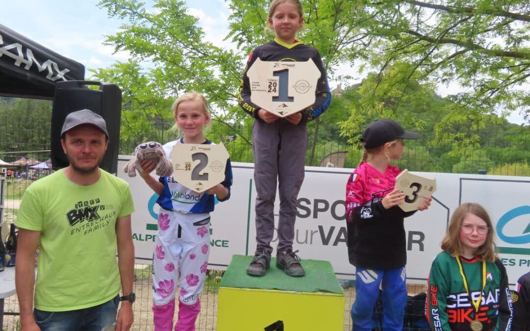 BMX : LES PILOTES ENTRECHALAIS SE DISTINGUENT