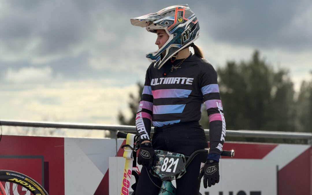 Anaïs Bompard, pilote de Bmx Race, recherche des sponsors