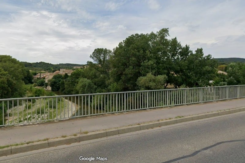 Chute de 10 m du pont sur l’Ouvèze