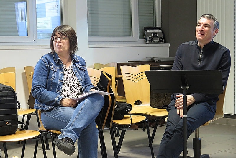 Guylaine Boyer et Thibault Plantevin