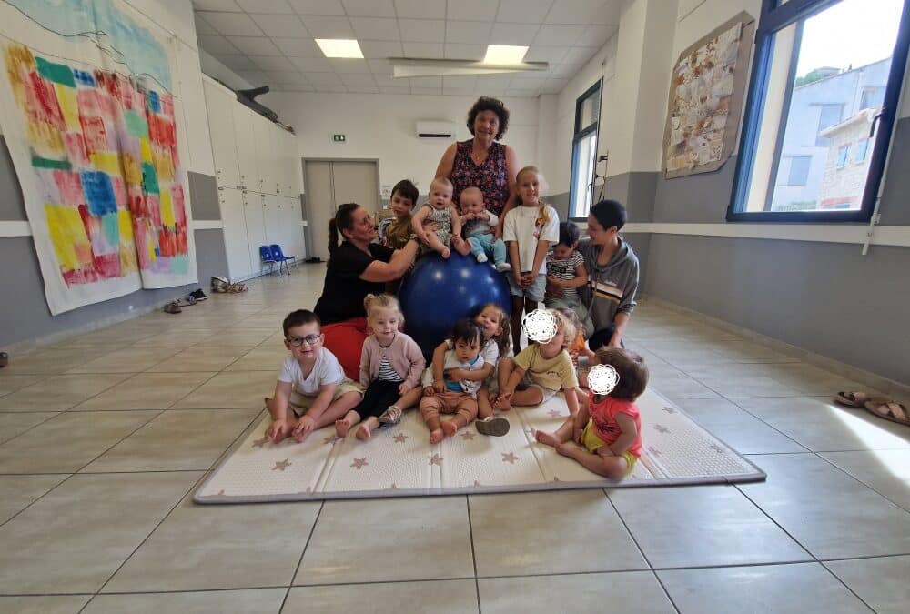 Initiation au cirque pour l&rsquo;association Nounous et bouts d&rsquo;choux