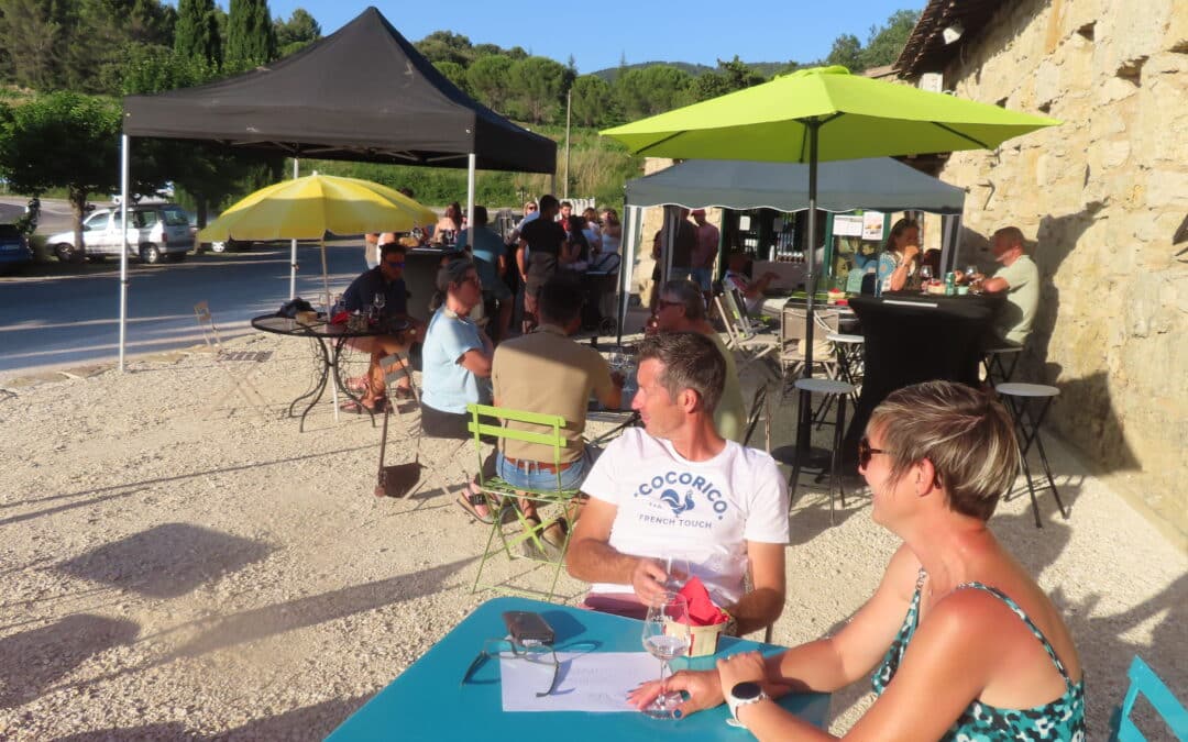 C’est parti pour les soirées « wine & sunset »
