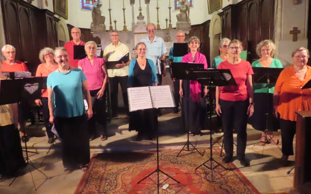 Une chorale en visite