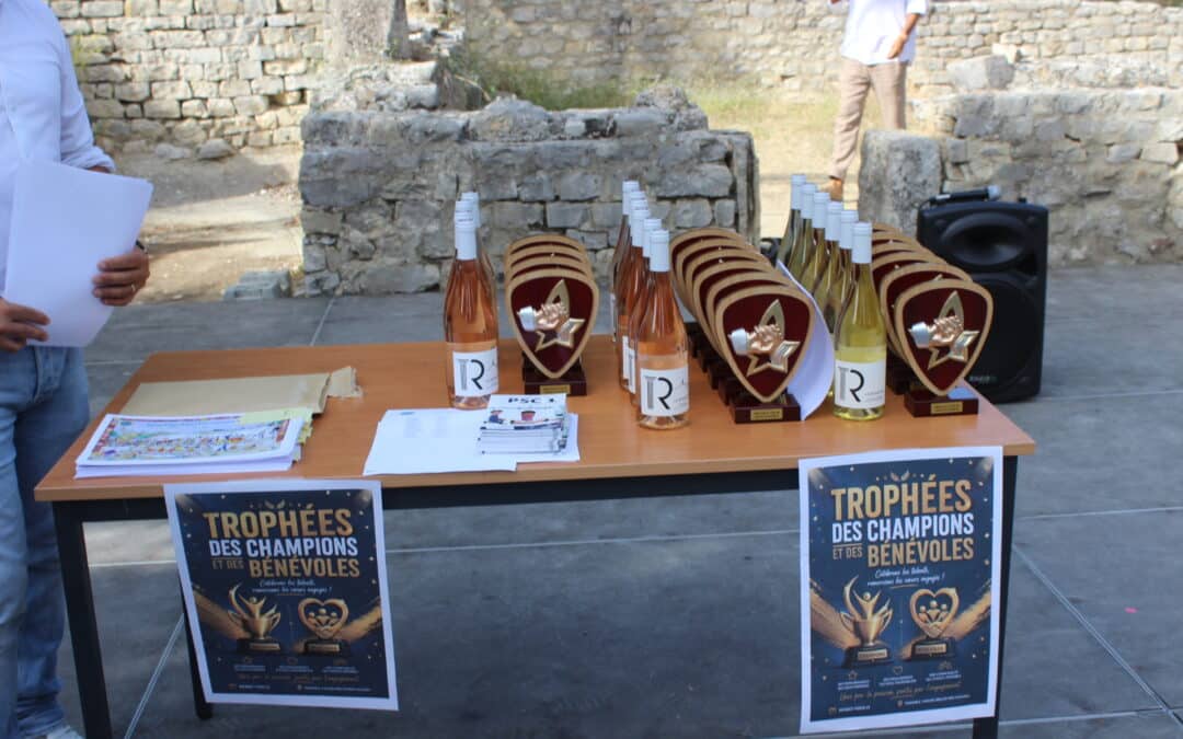 Vaison célèbre ses champions et ses bénévoles lors du Trophée annuel des champions