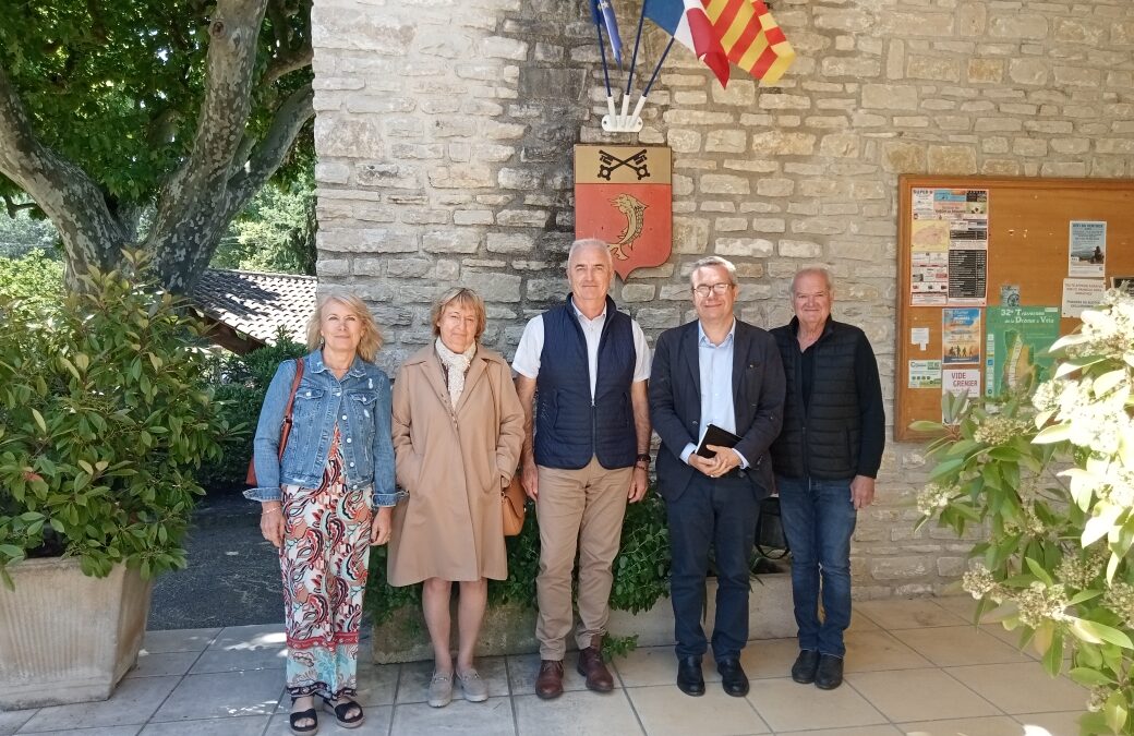 Le sénateur Jean-Baptiste Blanc en campagne