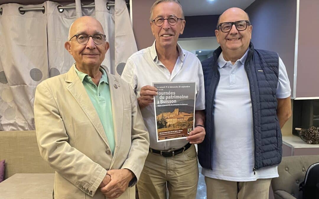 Le patrimoine Buissonnais s’expose lors des journées du patrimoine